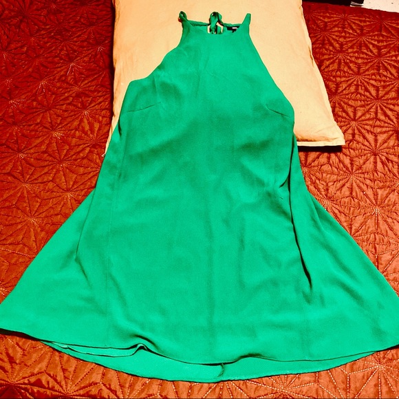 Mossimo Supply Co. Dresses & Skirts - Gorgeous hi-lo high neck tank dress, Kelly green